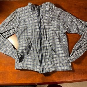 Cropped Plaid Jacket